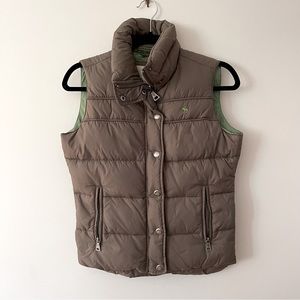 Vintage Abercrombie & Fitch Down Puffer Vest Y2K